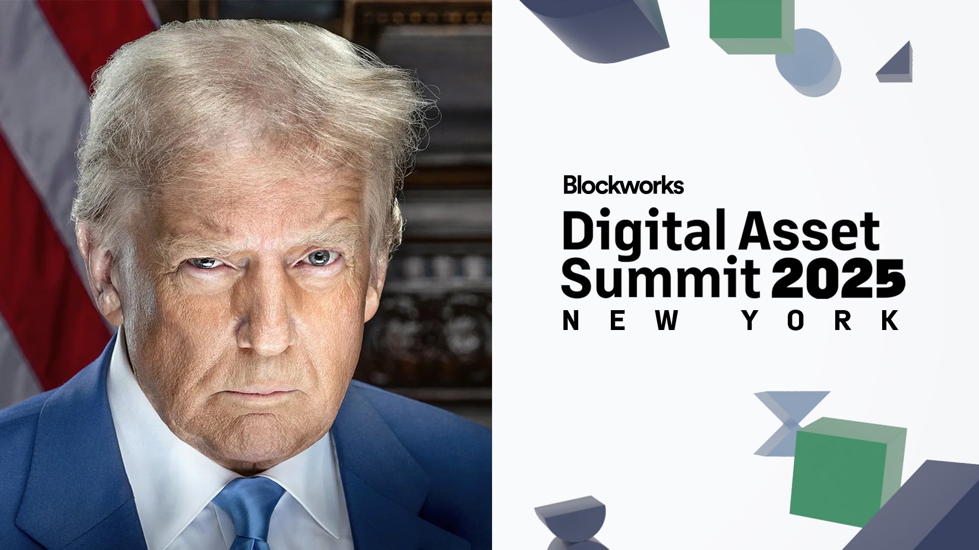Tổng thống Hoa Kỳ đầu tiên Trump phát biểu tại hội nghị thượng đỉnh về tiền điện tử