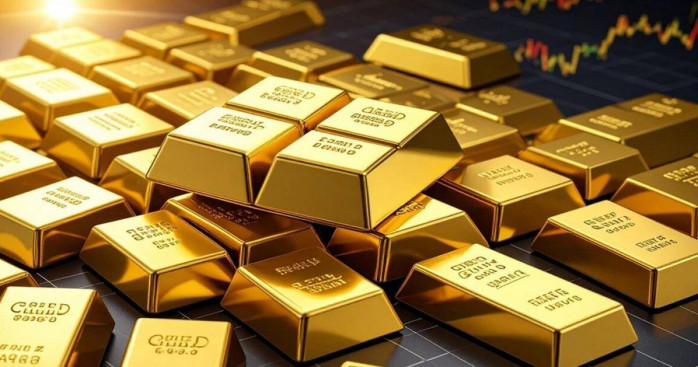 Giá vàng suy yếu, chờ tín hiệu từ Fed và địa chính trị