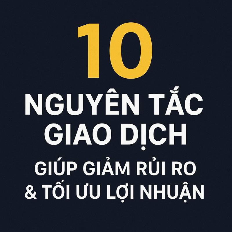 10 Nguyên Tắc Giao Dịch Giúp Giảm Rủi Ro & Tối Ưu Lợi Nhuận