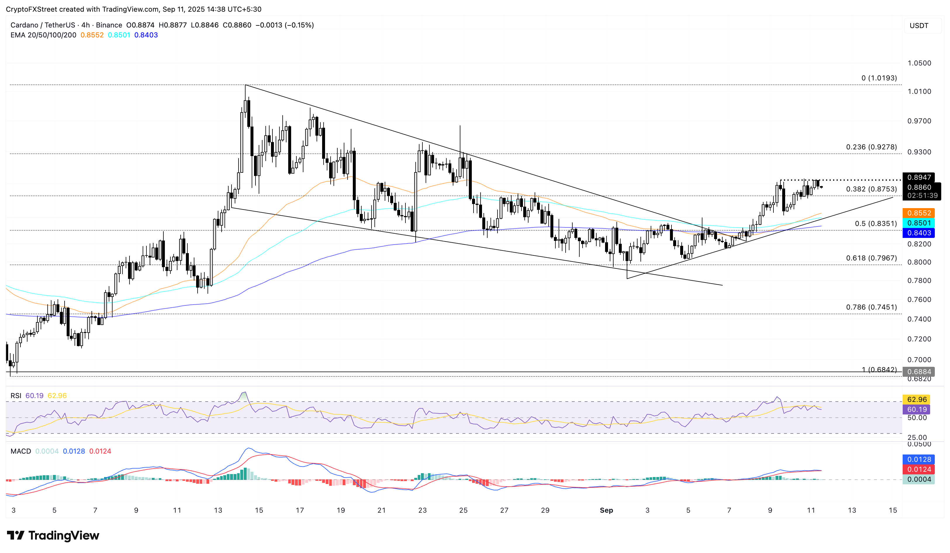 Dự báo giá Cardano: ADA nhắm mục tiêu 1 đô la khi lượng nắm giữ của cá voi, lãi suất mở tăng vọt
