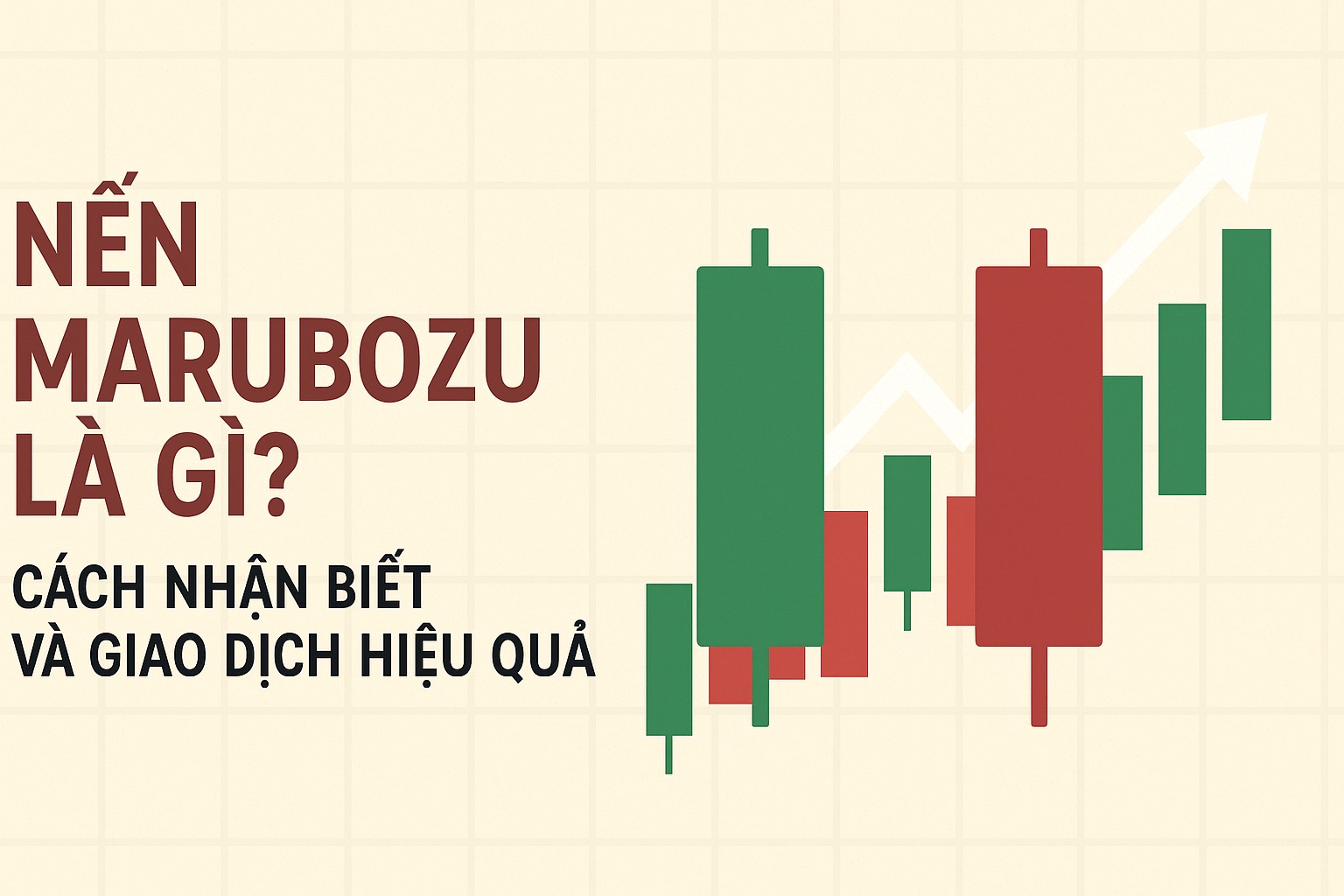 Nến Marubozu là gì? Cách nhận biết và giao dịch hiệu quả với mô hình nến Marubozu