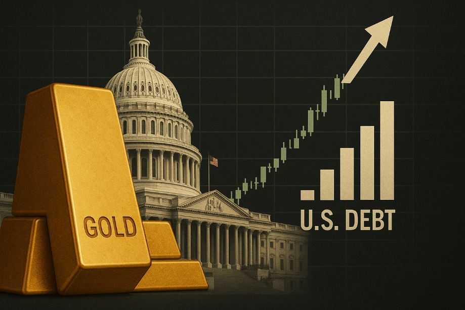 Phân tích mối tương quan giữa nợ công của Hoa Kỳ và giá vàng