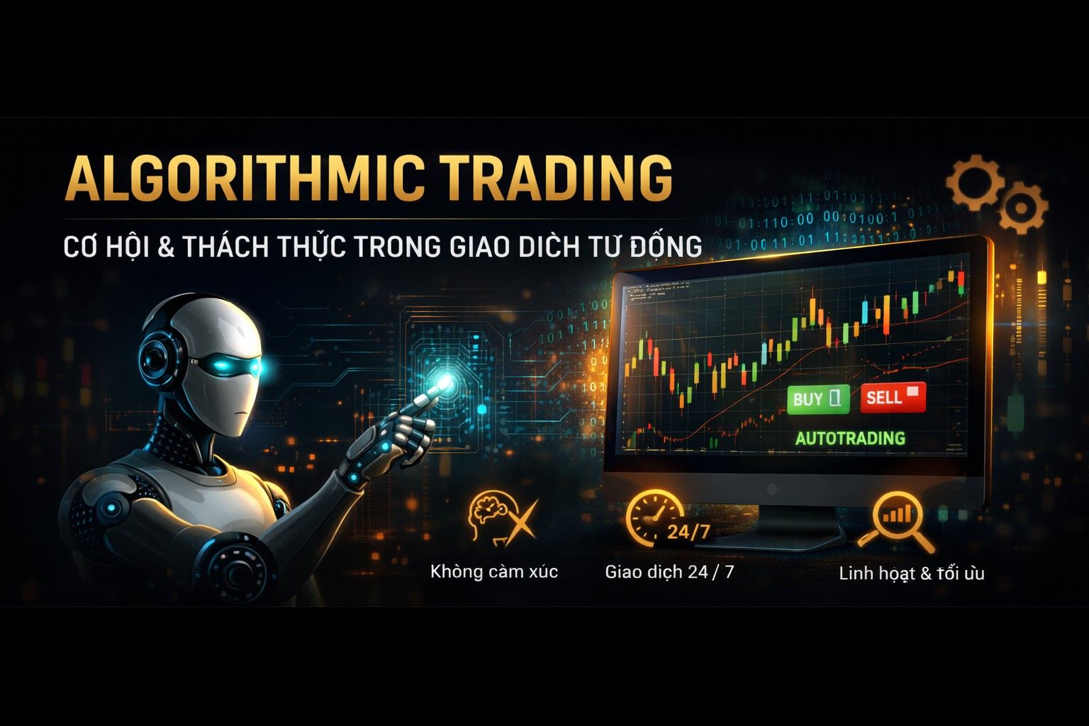 Algorithmic Trading là gì? Cơ hội và thách thức trong giao dịch tự động
