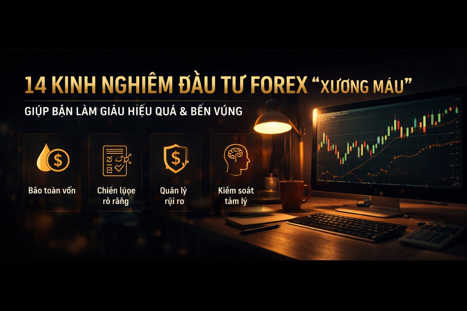 14 kinh nghiệm đầu tư Forex “xương máu” giúp bạn làm giàu hiệu quả và bền vững