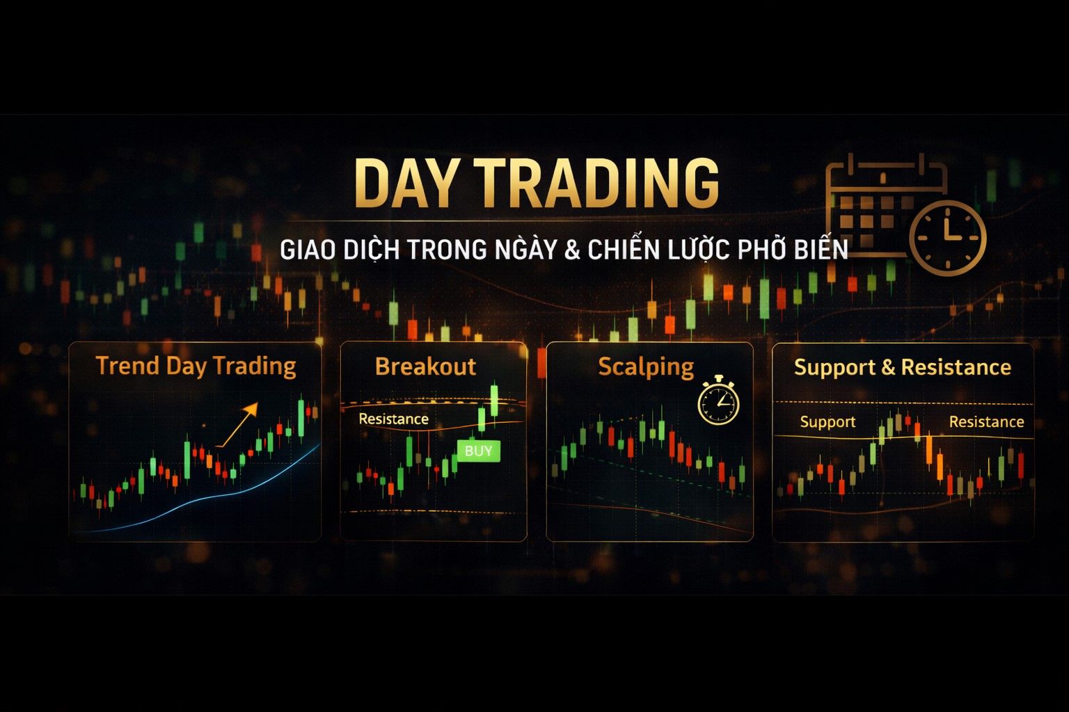 Day Trading: Phong cách giao dịch trong ngày và chiến lược phổ biến