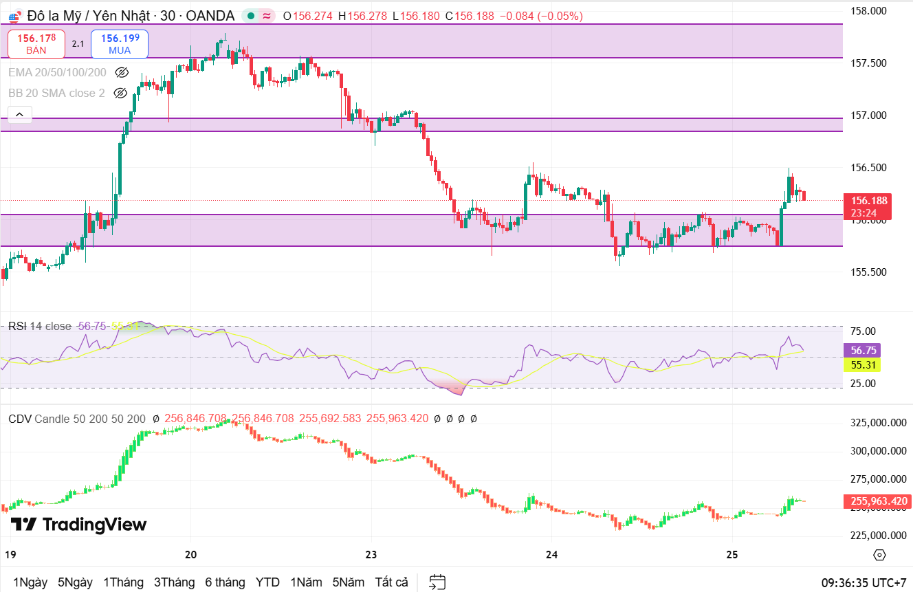 Nhận định cặp tiền USD/JPY ngày 26/12: Nỗ lực phục hồi của phe mua