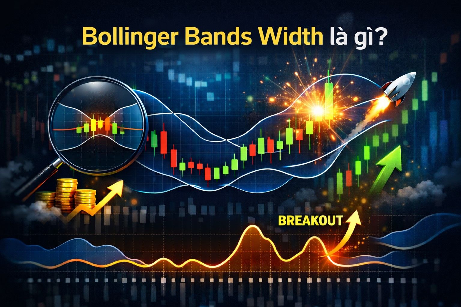 BBW là gì? Cách áp dụng Bollinger Bands Width để xác định điểm breakout hiệu quả