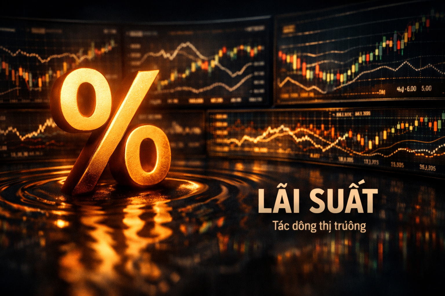 Ảnh hưởng của lãi suất đến nền kinh tế: Cơ chế tác động và điều nhà đầu tư cần biết