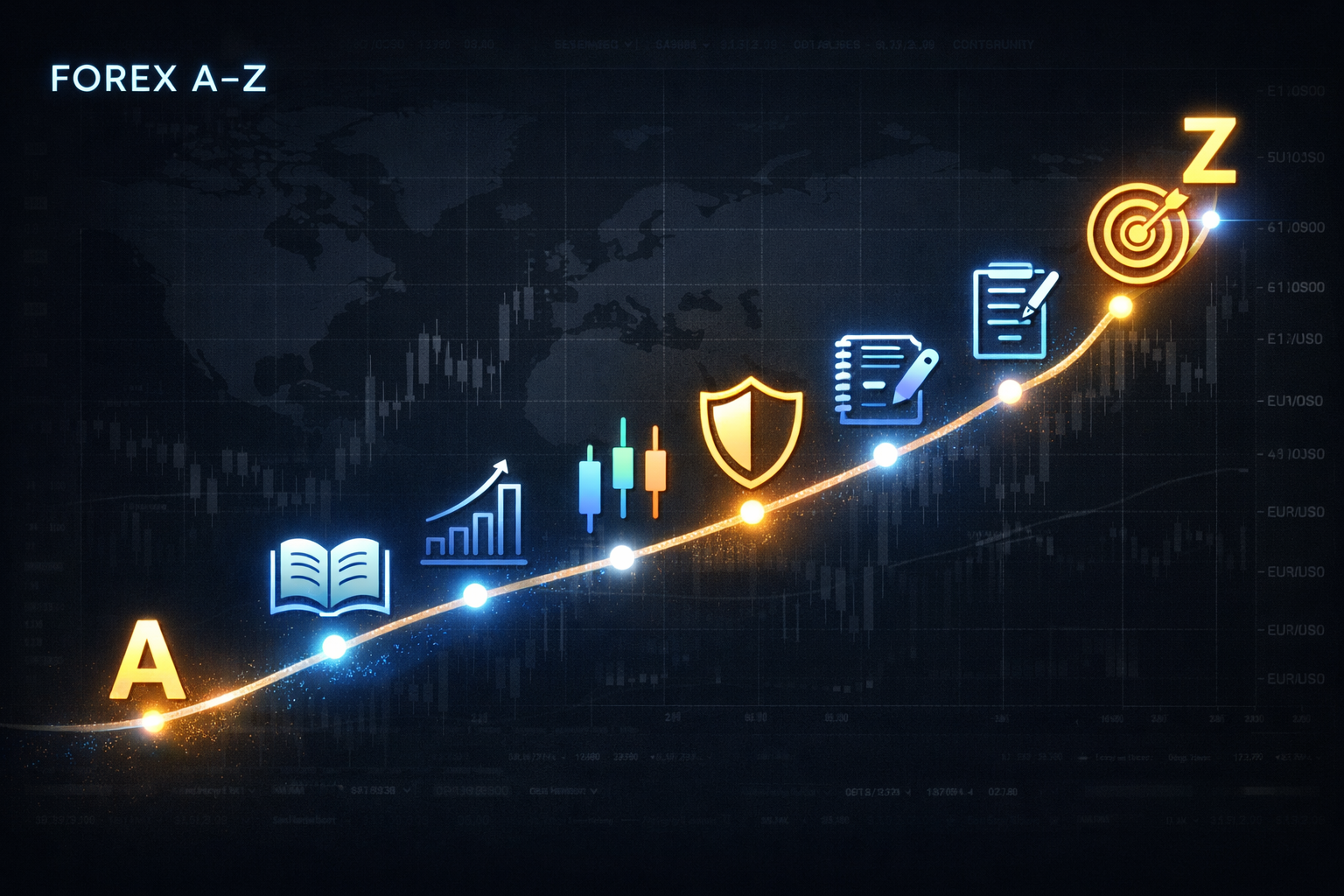 Học đầu tư Forex cơ bản: Lộ trình cho người mới từ A–Z