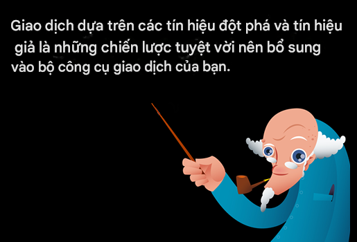 Tóm tắt - Giao dịch dựa trên các tín hiệu đột phá và tín hiệu giả đột phá.