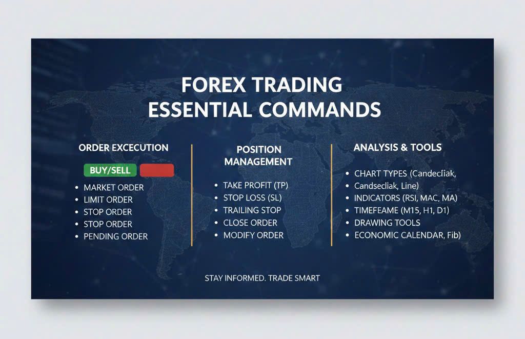 Các loại lệnh phổ biến trong giao dịch forex mà bạn cần biết