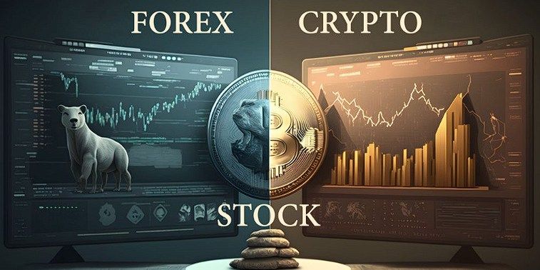 Mối liên hệ giữa thị trường Forex – Chứng khoán – Crypto