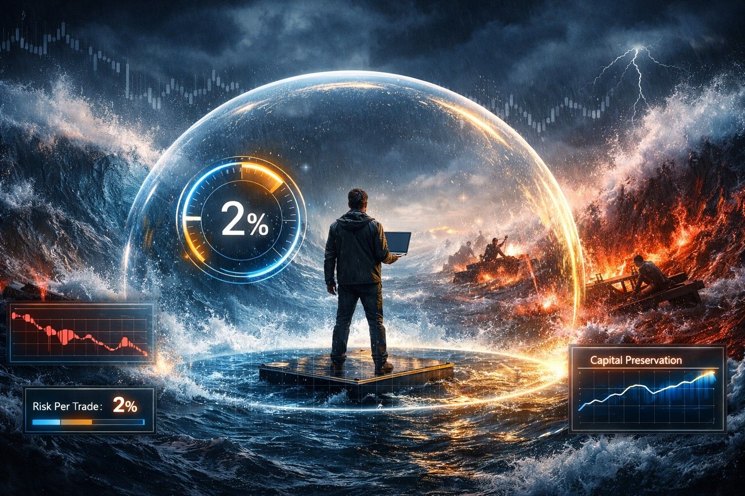 Quy tắc 2% trong giao dịch Forex có thực sự hiệu quả? Cách áp dụng đúng để quản lý rủi ro bền vững