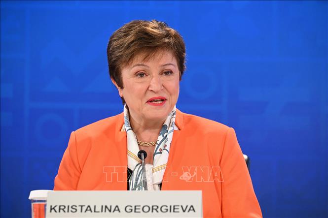 Bà Georgieva của IMF: Khả năng phục hồi kinh tế toàn cầu đang bị thử thách một lần nữa bởi cuộc xung đột mới ở Trung Đông.