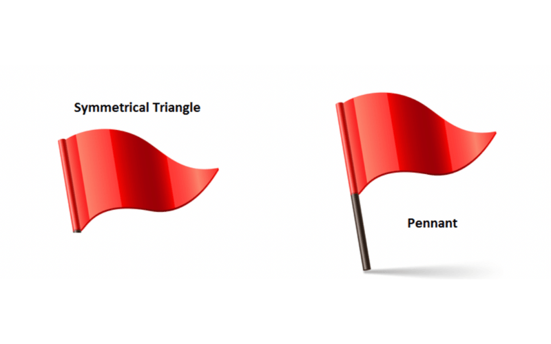 Mô hình cờ đuôi nheo là gì? Ứng dụng mô hình Pennant giao dịch forex