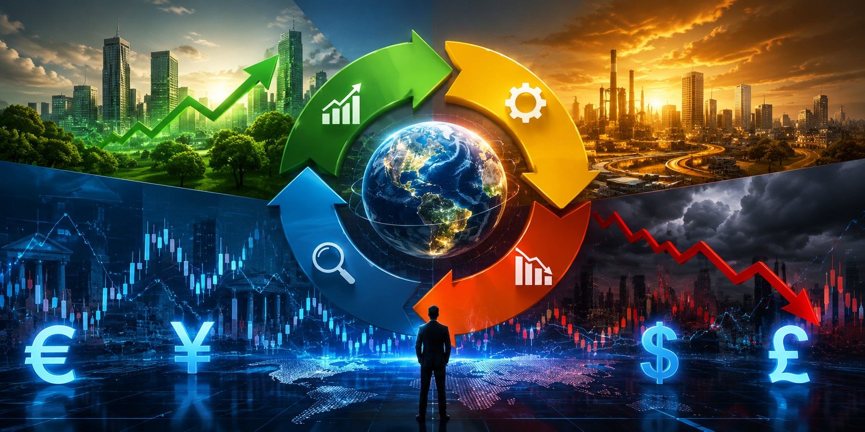 Chu kỳ kinh tế và ảnh hưởng đến thị trường Forex nhà giao dịch cần biết