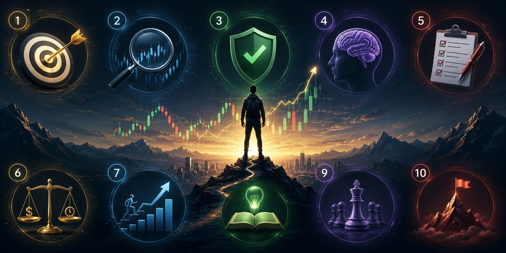 10 nguyên tắc newbie cần nắm rõ để trở thành trader chuyên nghiệp
