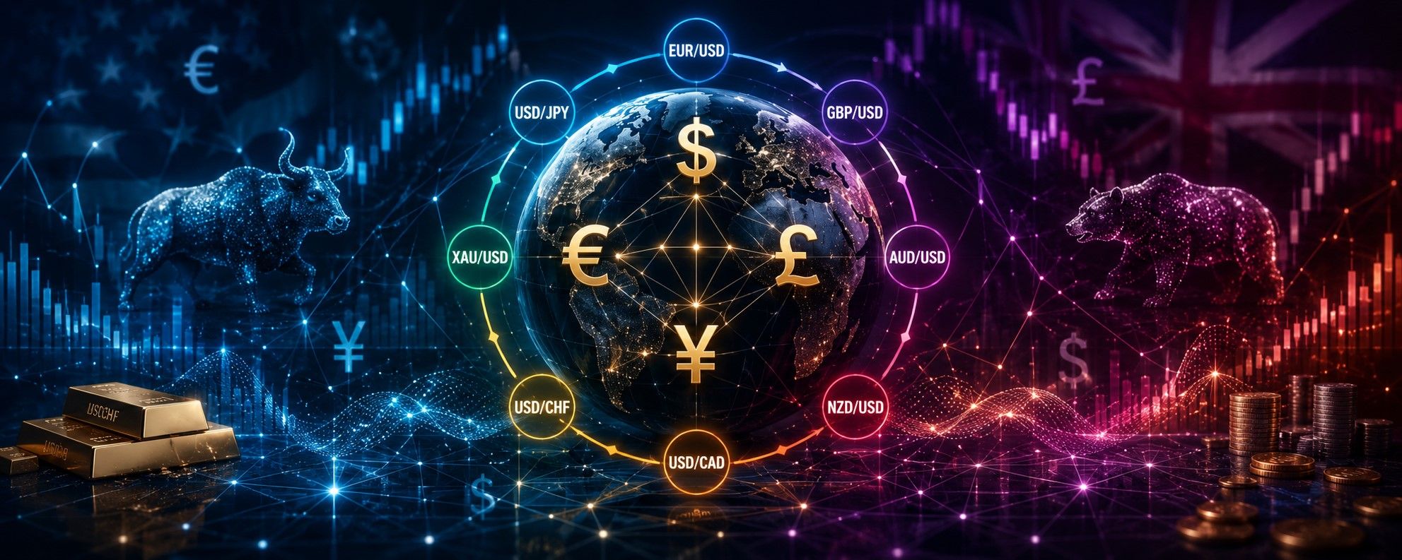 Mối tương quan giữa các cặp tiền Forex và cách ứng dụng