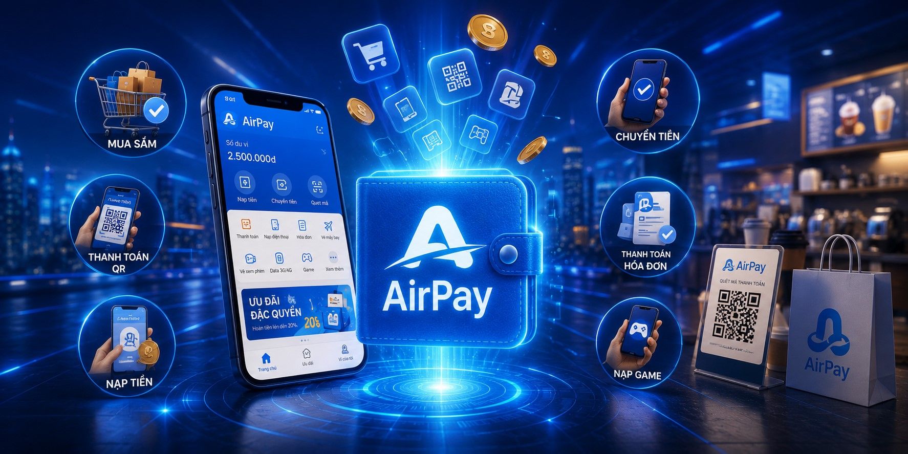 Ví AirPay là gì? Hướng dẫn đăng ký và sử dụng ví AirPay đầy đủ nhất