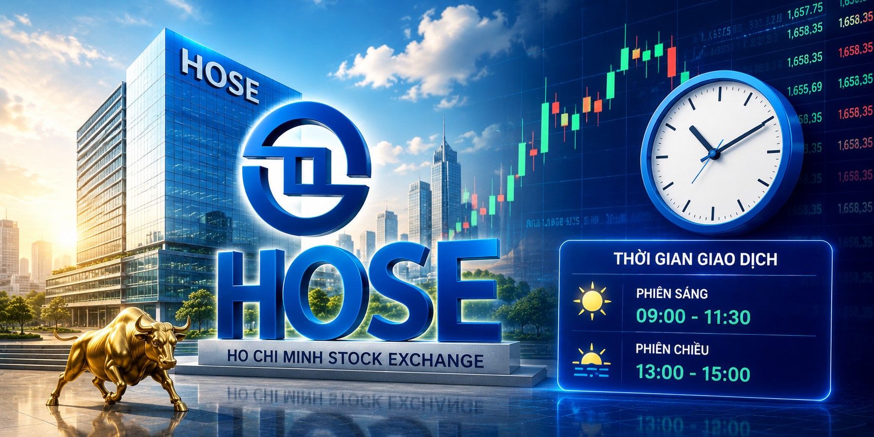 Hose là gì? Thời gian giao dịch chứng khoán trên sàn HOSE mới nhất