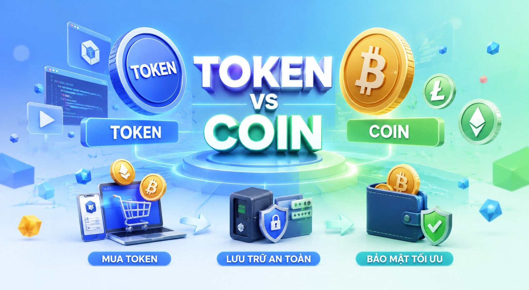 Token là gì? Phân biệt coin và token, cách mua và lưu trữ an toàn