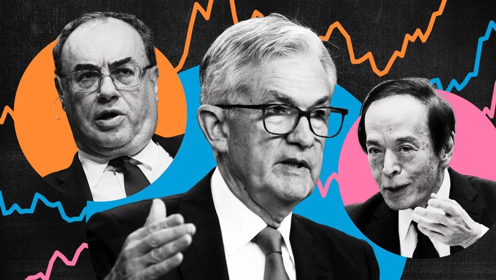 Tuần tới – Loạt tấn công dồn dập từ các ngân hàng trung ương: Fed, BoJ, RBA, SNB và BoE là tâm điểm chú ý.