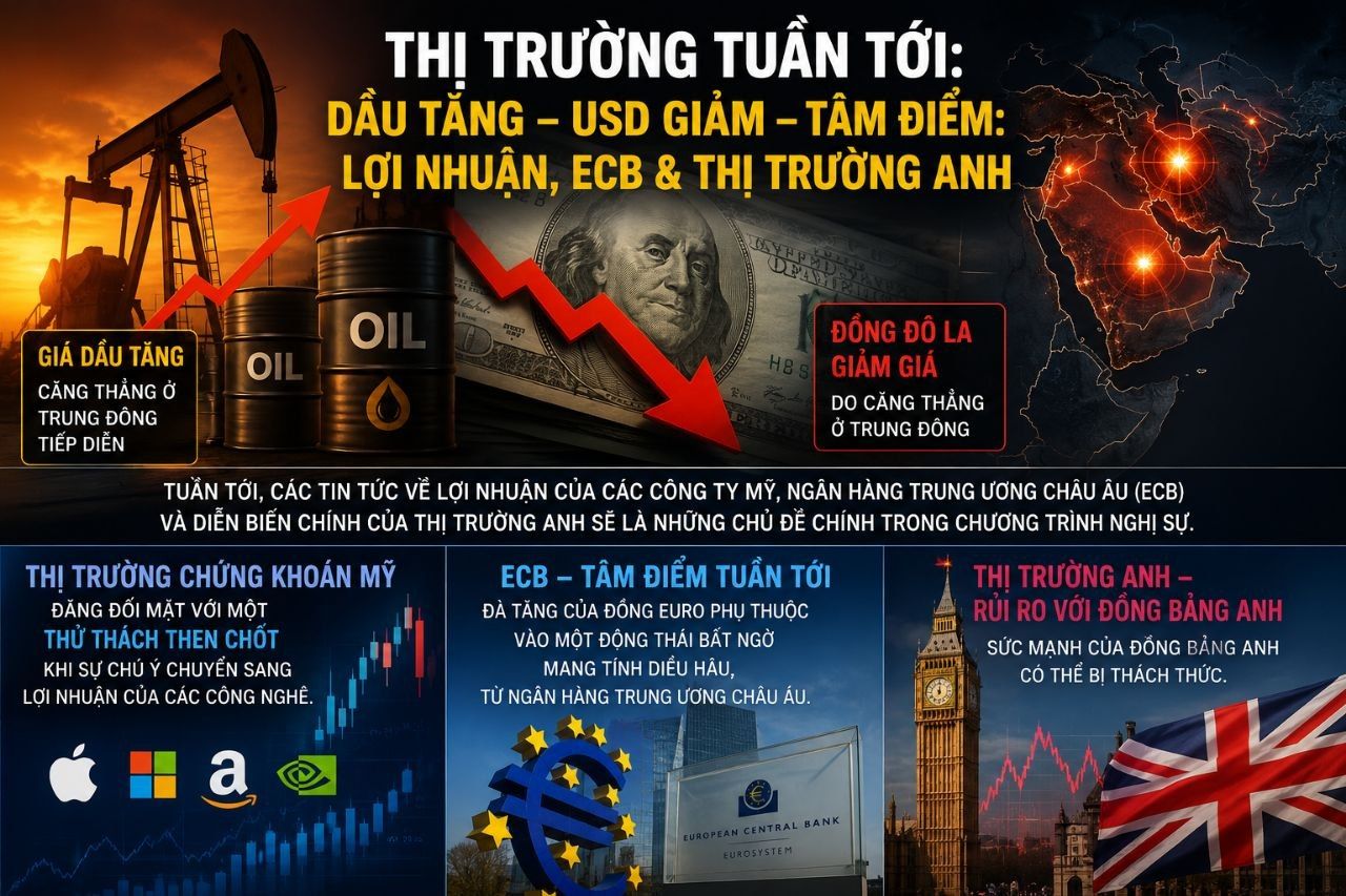 Liệu lợi nhuận từ các công ty công nghệ có thể vực dậy thị trường chứng khoán khi rủi ro địa chính trị vẫn còn hiện hữu?
