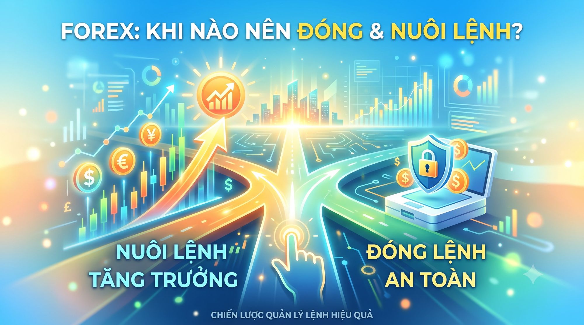 Khi nào nên đóng và khi nào nên nuôi lệnh trong giao dịch Forex?