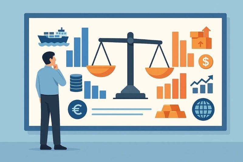 Phân tích cán cân thanh toán & Tỷ giá hối đoái: Xác định xu hướng trung và dài hạn của các cặp tiền chính