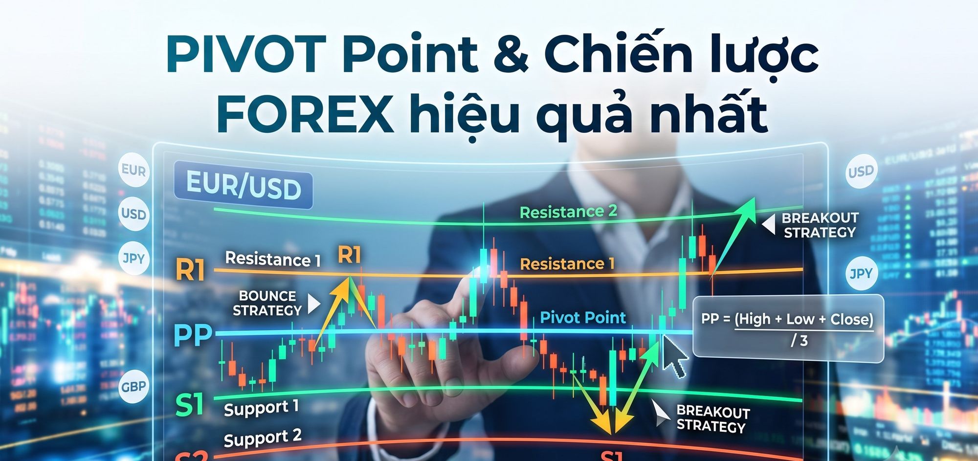 Điểm Pivot là gì? Chiến lược giao dịch Forex với Pivot hiệu quả nhất