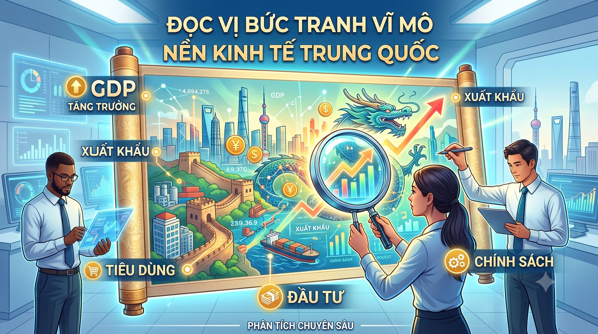 Đọc vị bức tranh vĩ mô nền kinh tế Trung Quốc