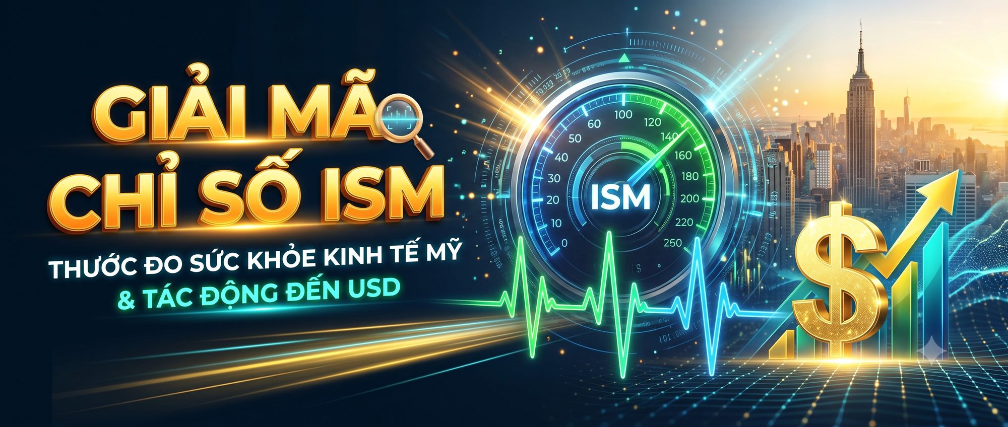 Giải mã chỉ số ISM: Thước đo sức khỏe nền kinh tế Mỹ và tác động đến USD