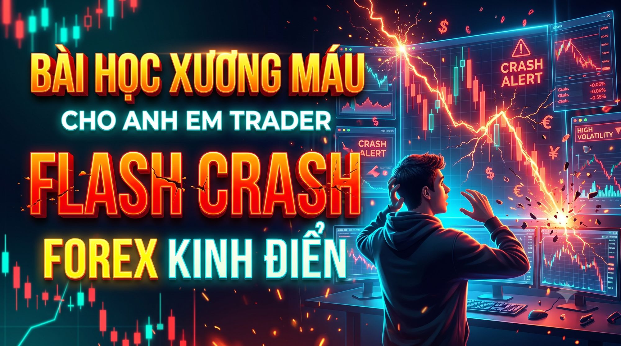 Bài học xương máu cho anh em trader từ những vụ Flash Crash Forex kinh điển