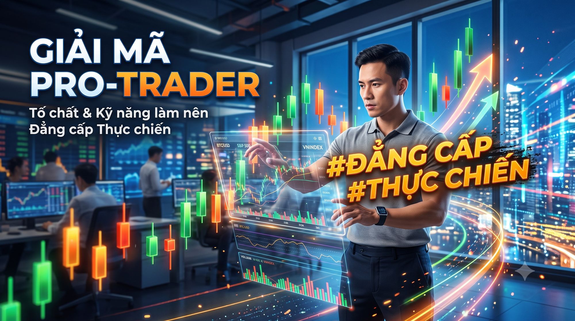 Giải Mã Pro-Trader: Tố chất và kỹ năng làm nên đẳng cấp thực chiến.