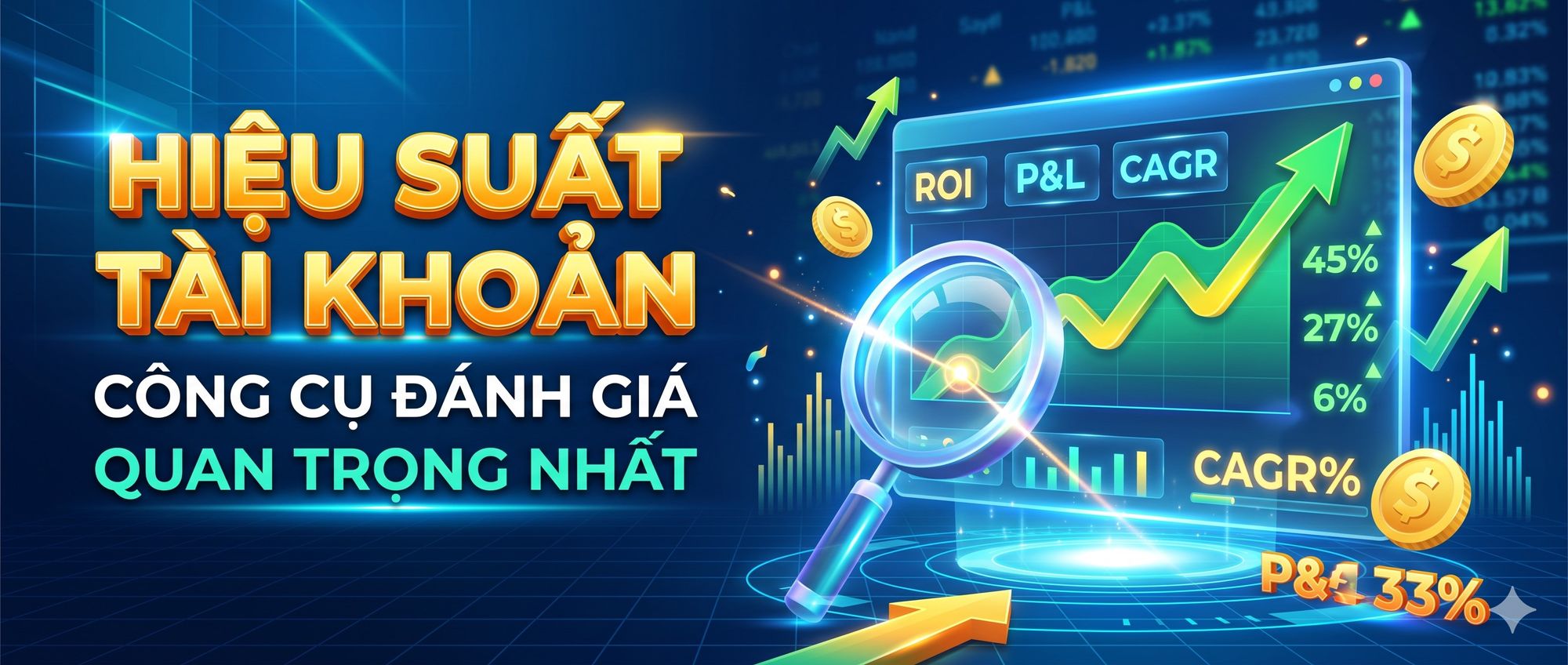 Khám phá công cụ quan trọng nhất đánh giá hiệu suất lợi nhuận tài khoản